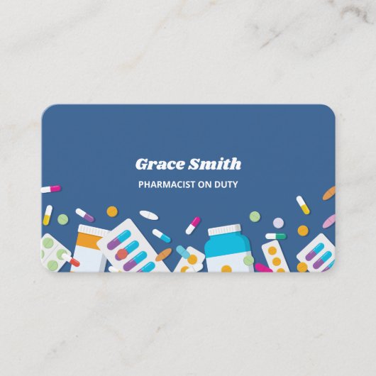 医薬品 名刺 (正面)