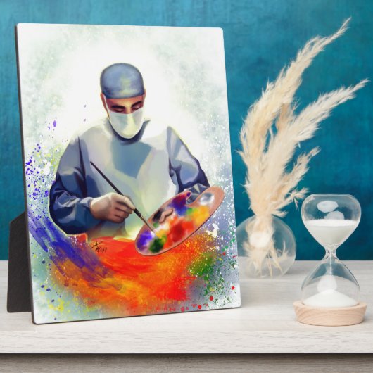 医術 フォトプラーク (側面)