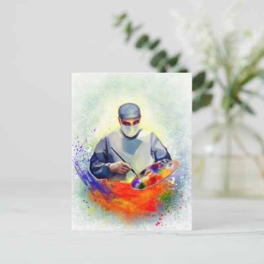 医術 ポストカード (スタンド正面)