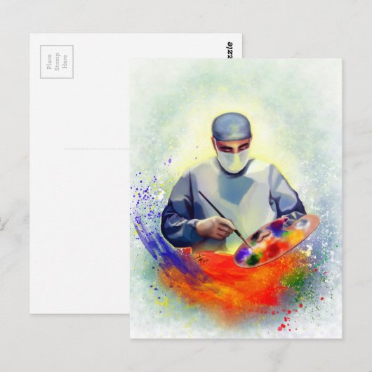 医術 ポストカード (正面/裏面)