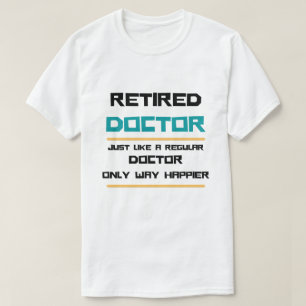 医退職したおもしろい定退職金 Tシャツ