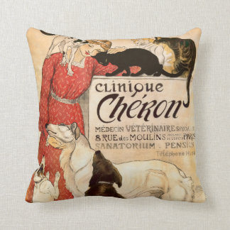 医院のCheronパリの獣医広告 クッション