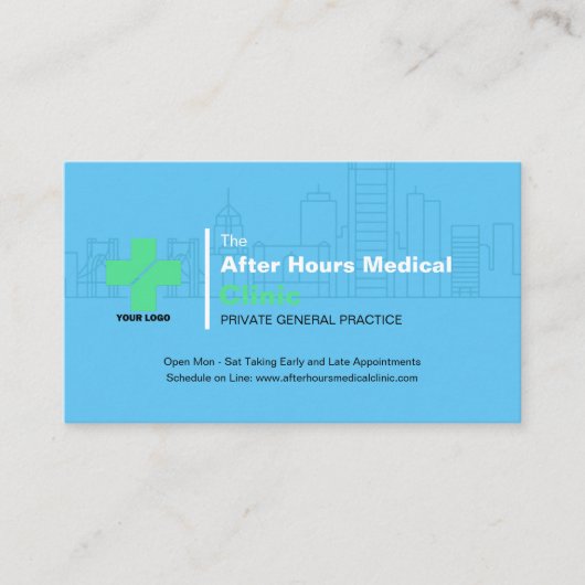 医院 名刺 (正面)