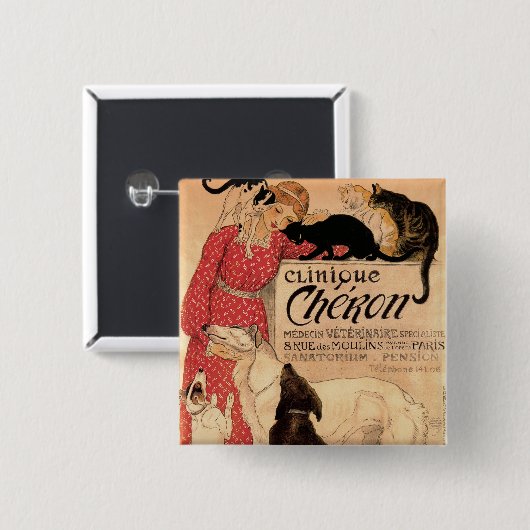 医院Cheron 缶バッジ (正面&裏面)