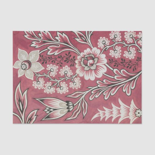 匿名によるプリント生地3のデザイン 薄葉紙 (正面)