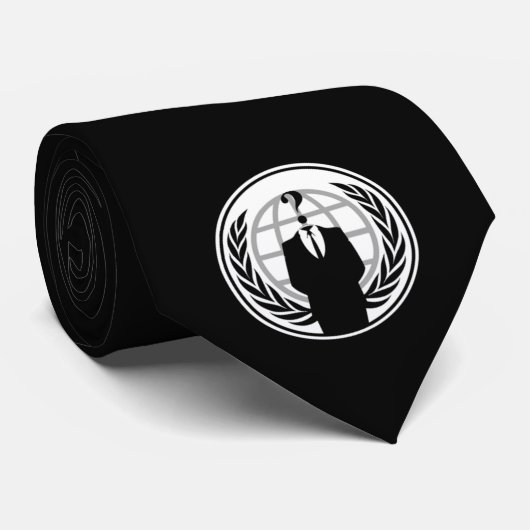 匿名のタイの黒 ネクタイ (ロール)