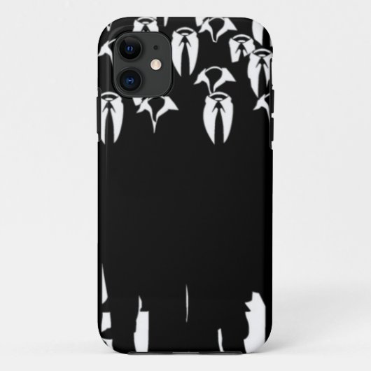匿名の人々 Case-Mate iPhoneケース (裏面)