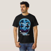 匿名の仮面 Tシャツ (正面フル)