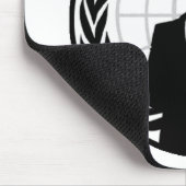 匿名の国際的なロゴ マウスパッド (コーナー)