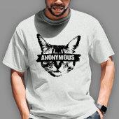 匿名の猫 トライブレンドTシャツ
