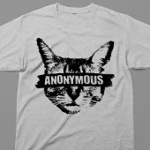 匿名の猫 トライブレンドTシャツ