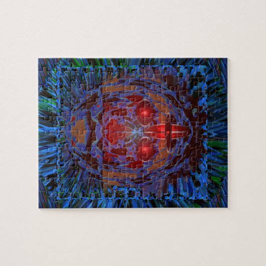 匿名の秘密のサイバーの保証危険の救助のギフト ジグソーパズル (横)