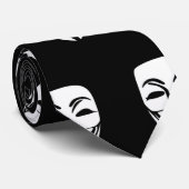 匿名の顔のパーティーをカスタマイズ ネクタイ (ロール)