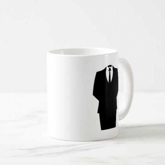 匿名アイコンインターネットの4chan SA コーヒーマグカップ (正面右)
