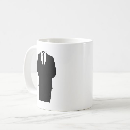 匿名アイコンインターネットの4chan SA コーヒーマグカップ (正面左)