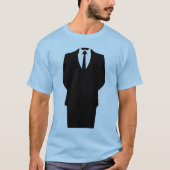 匿名アイコンインターネット4chan SA Tシャツ (正面)