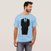 匿名アイコンインターネット4chan SA Tシャツ (正面フル)