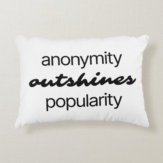 匿名アクセント枕 アクセントクッション (正面)