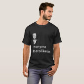 匿名アペロリケリンガーPy引用文 Tシャツ (正面フル)