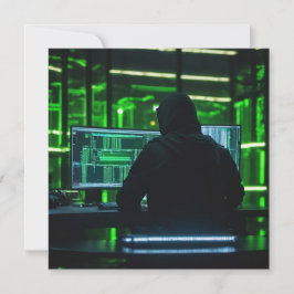 匿名コーディングのハッカー葉書
