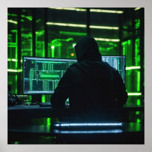 匿名コーディングハッカー ポスター (正面)
