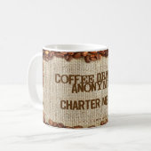 匿名コーヒー酒飲み コーヒーマグカップ (正面左)