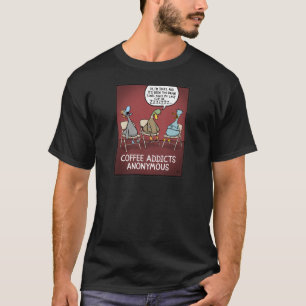 匿名コーヒー酒飲み Tシャツ