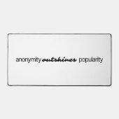 匿名デスクマット デスクマット (正面)