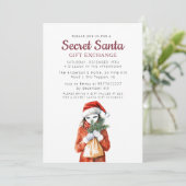 匿名マスクI秘密サンタクリスマスパーティー 招待状 (スタンド正面)