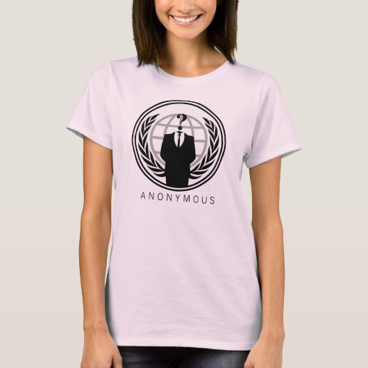匿名ロゴ Tシャツ (正面)