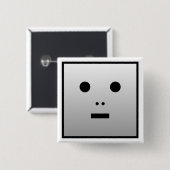 匿名ロボット 缶バッジ (正面&裏面)