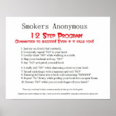 匿名喫煙者 ポスター (正面)