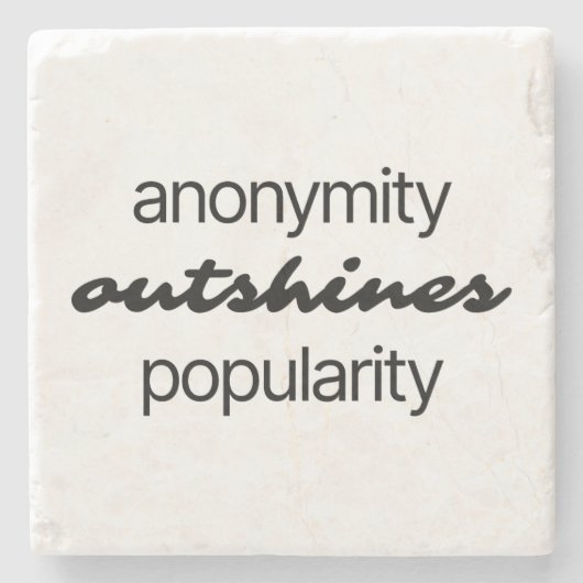 匿名大理石コースター ストーンコースター (正面)