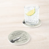 匿名女性の~のヴァージニアWoolfの引用文のcirclはでした コースター (側面)