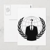 匿名愛国心 ポストカード (正面/裏面)