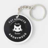 匿名猫の常習者 キーホルダー (裏面)