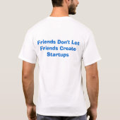 匿名起業家 Tシャツ (裏面)