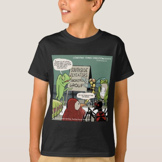 匿名12ステップのアンテータおもしろい Tシャツ (正面)