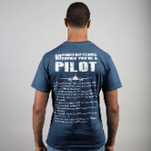 十あなたはなぜパイロット Tシャツ