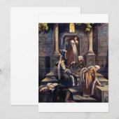 十の乙女のたとえ 招待状 (正面/裏面)