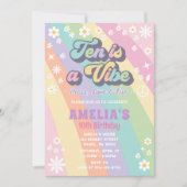 十は誕生日の招待状 招待状 (正面)