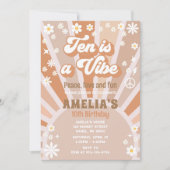 十は誕生日の招待状 招待状 (正面)