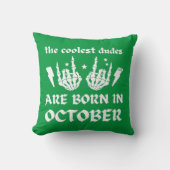 十クール月の生誕生まれ生日に行く クッション (正面)