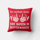 十クール月の生誕生まれ生日 クッション (裏面)