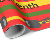 十ストライプの分 ラッピングペーパー (ロールコーナー)