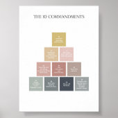 十ミニマル戒のポスター ポスター (正面)