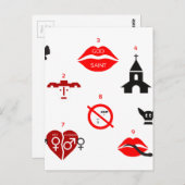 十モダン戒 ポストカード (正面/裏面)