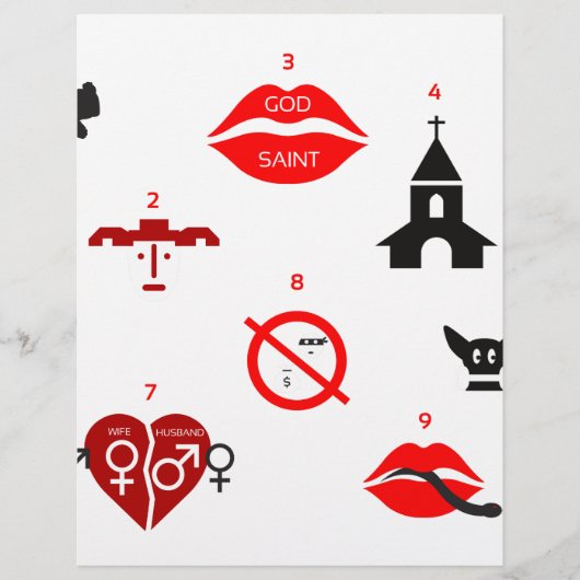 十モダン戒 レターヘッド (正面)