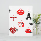 十モダン戒 レターヘッド (スタンド正面)