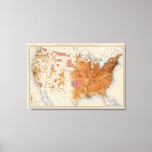 十一人口1880 キャンバスプリント (正面)